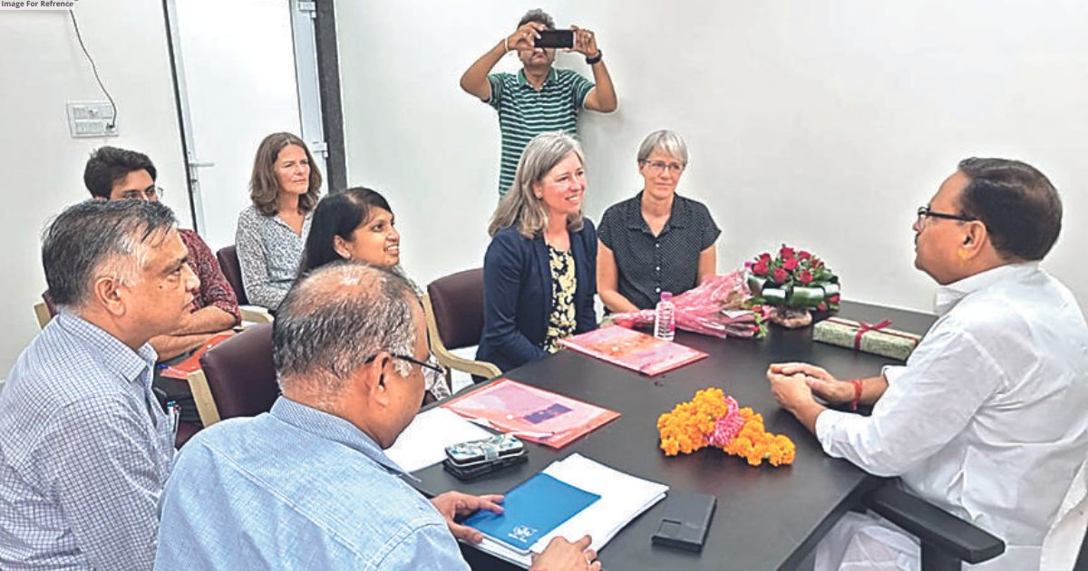 Denmark delegation meets Joshi; discusses water mgmt